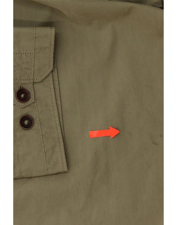 Timberland Herreskjorte 3XL Khaki Bomuld
