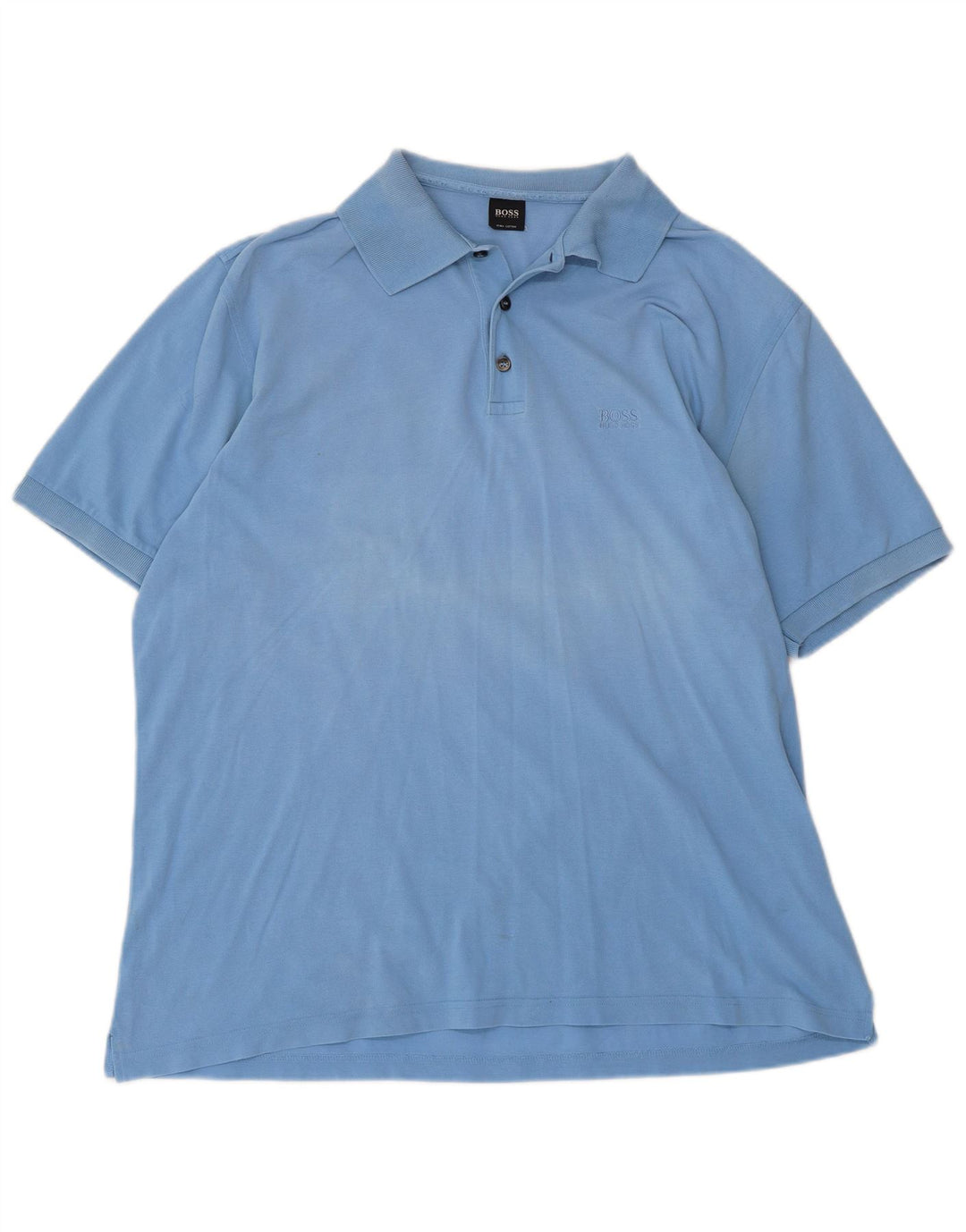 HUGO BOSS Poloshirt til mænd XL Blå Bomuld