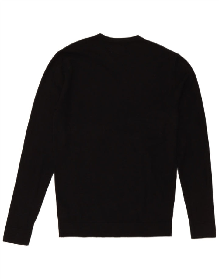 Jack Wills Herre sweater med rund hals XS sort bomuld