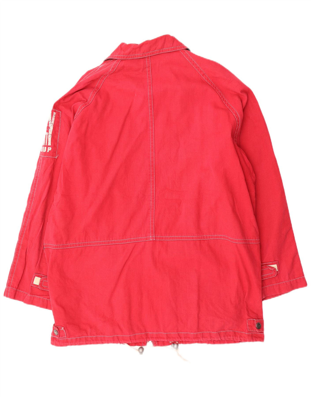 Brugi Herre Graphic Utility Jacket IT 52 XL Rød Bomuld