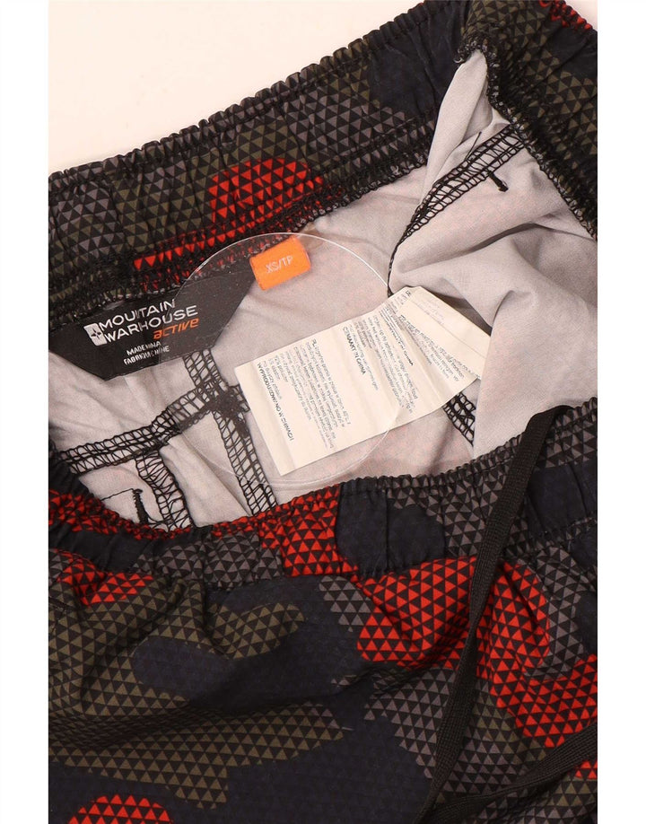 Mountain Warehouse Herre Sportshorts XS Flerfarvet Camouflage Polyester