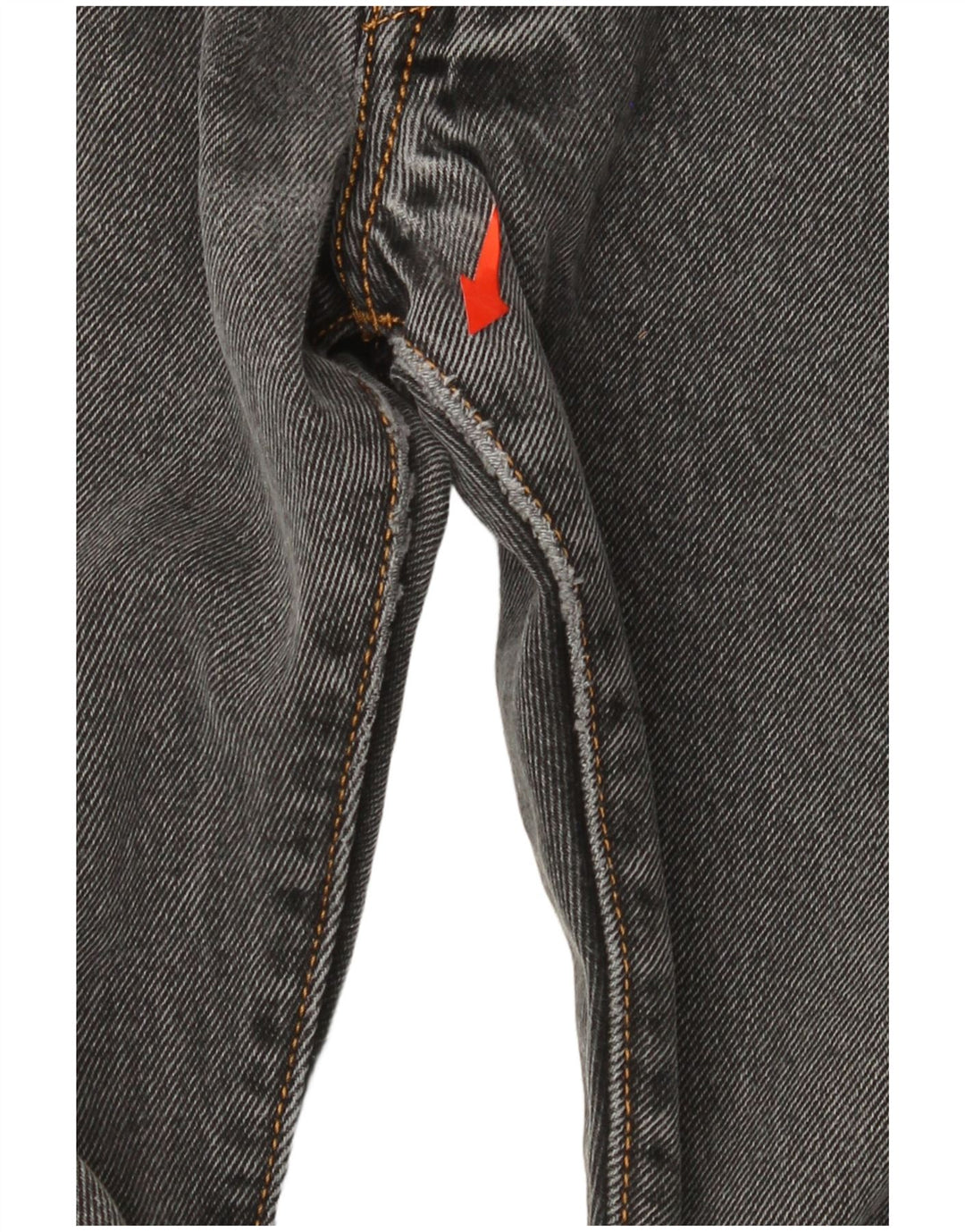 Levi's Herre 501 Straight Jeans W32 L32 Grå Bomuld