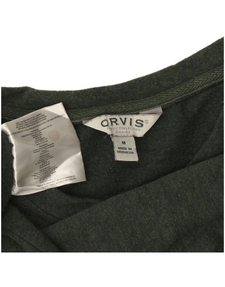 Orvis Herre Sweatshirt Jumper Medium Grøn Modal