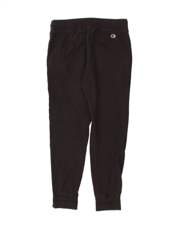 CHAMPION Mens Tracksuit Trousers Joggers Medium Black Cotton Vintage Champion and Second-Hand Champion from Messina Hembry 