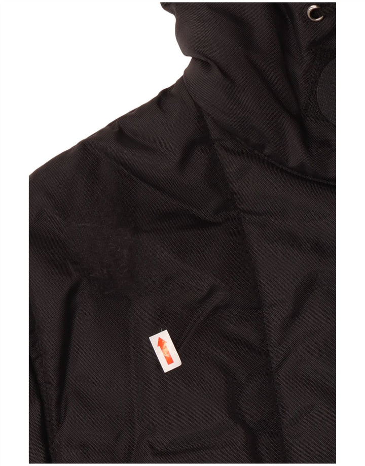 Refrigiwear Herre hættepolstret jakke UK 52 Large Black Polyamid Winter
