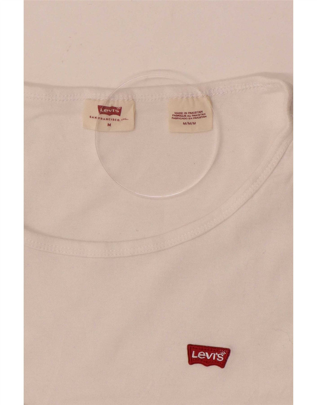 Levi's Dametop Langærmet UK 12 Medium White