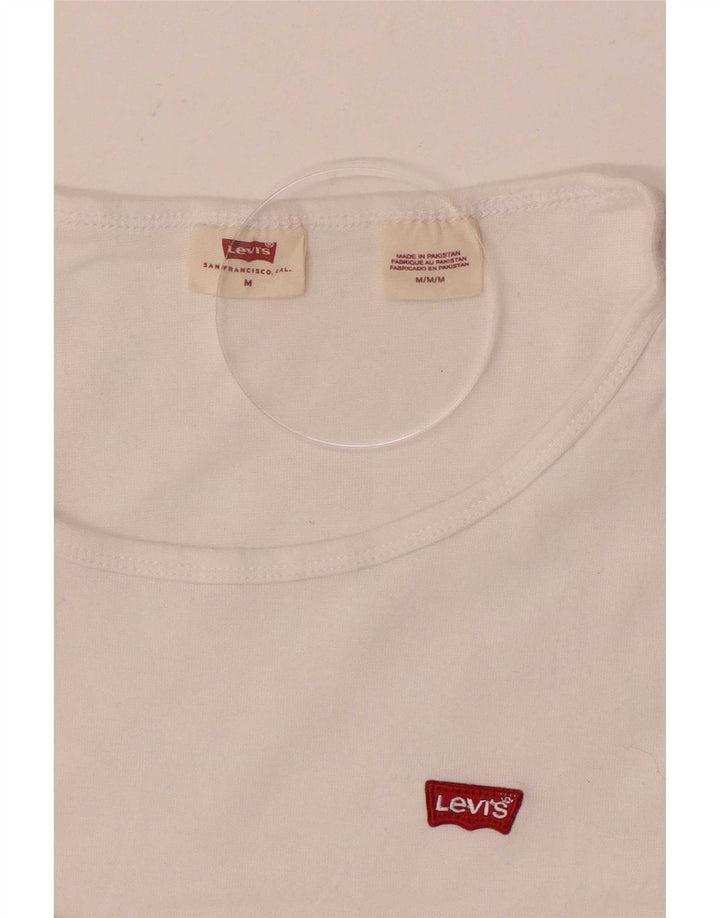 Levi's Dametop Langærmet UK 12 Medium White