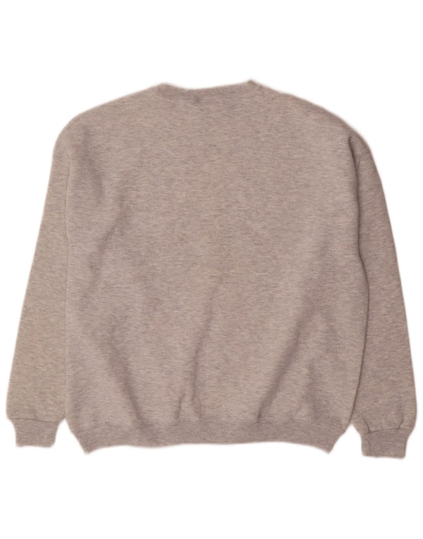 Russell Athletic Boys Sweatshirt Jumper 15-16 år XL Grå Flecked Bomuld