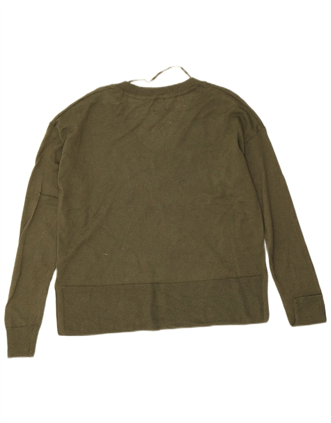 Gap Womens Oversized V-hals sweater UK 10 Small Green