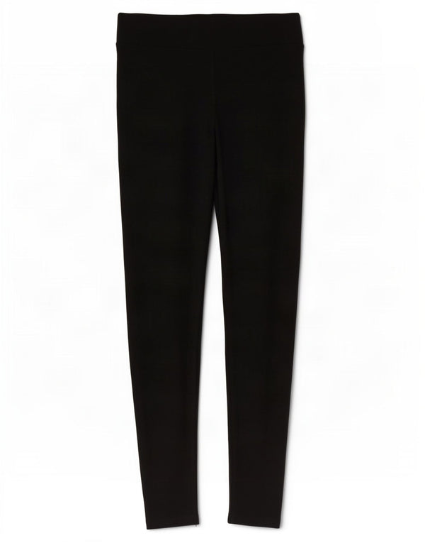 Marks & Spencer Dame Leggings UK 12 Medium Sort Bomuld
