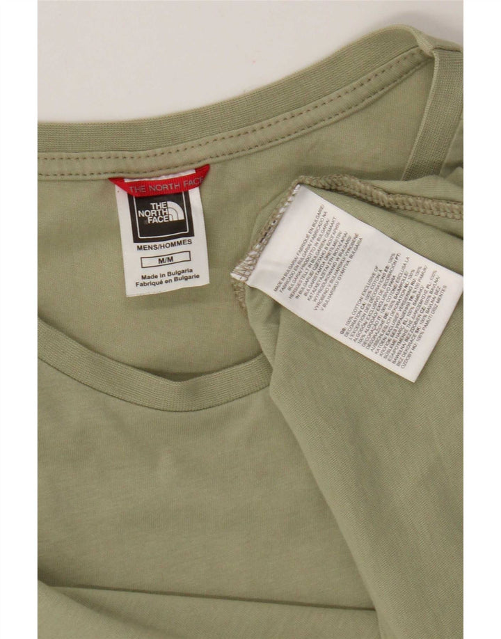 The North Face Herre T-Shirt Top Medium Khaki Bomuld