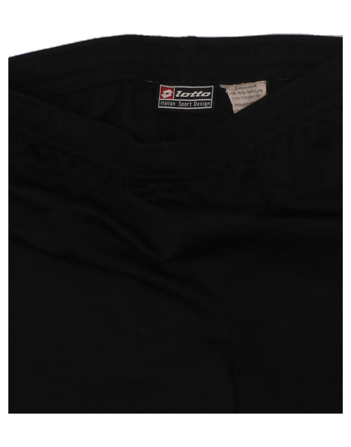 LOTTO Boys Graphic Sport Shorts 6-7 Years Black | Vintage Lotto | Thrift | Second-Hand Lotto | Used Clothing | Messina Hembry 