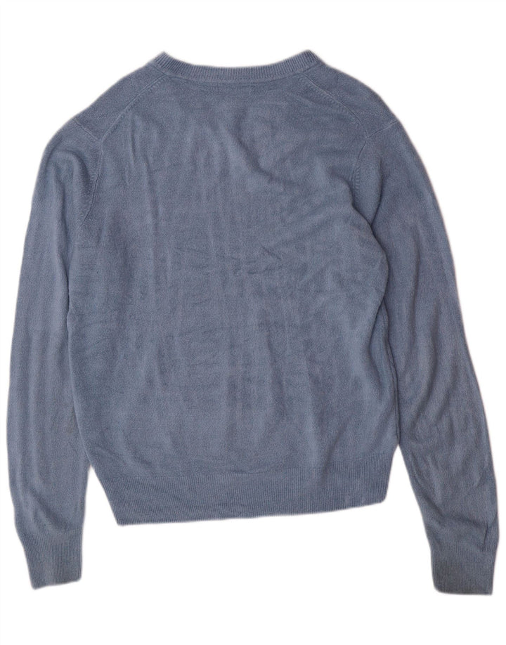 Dockers Herre V-hals sweater Small Blue Argyle/Diamond Acryl