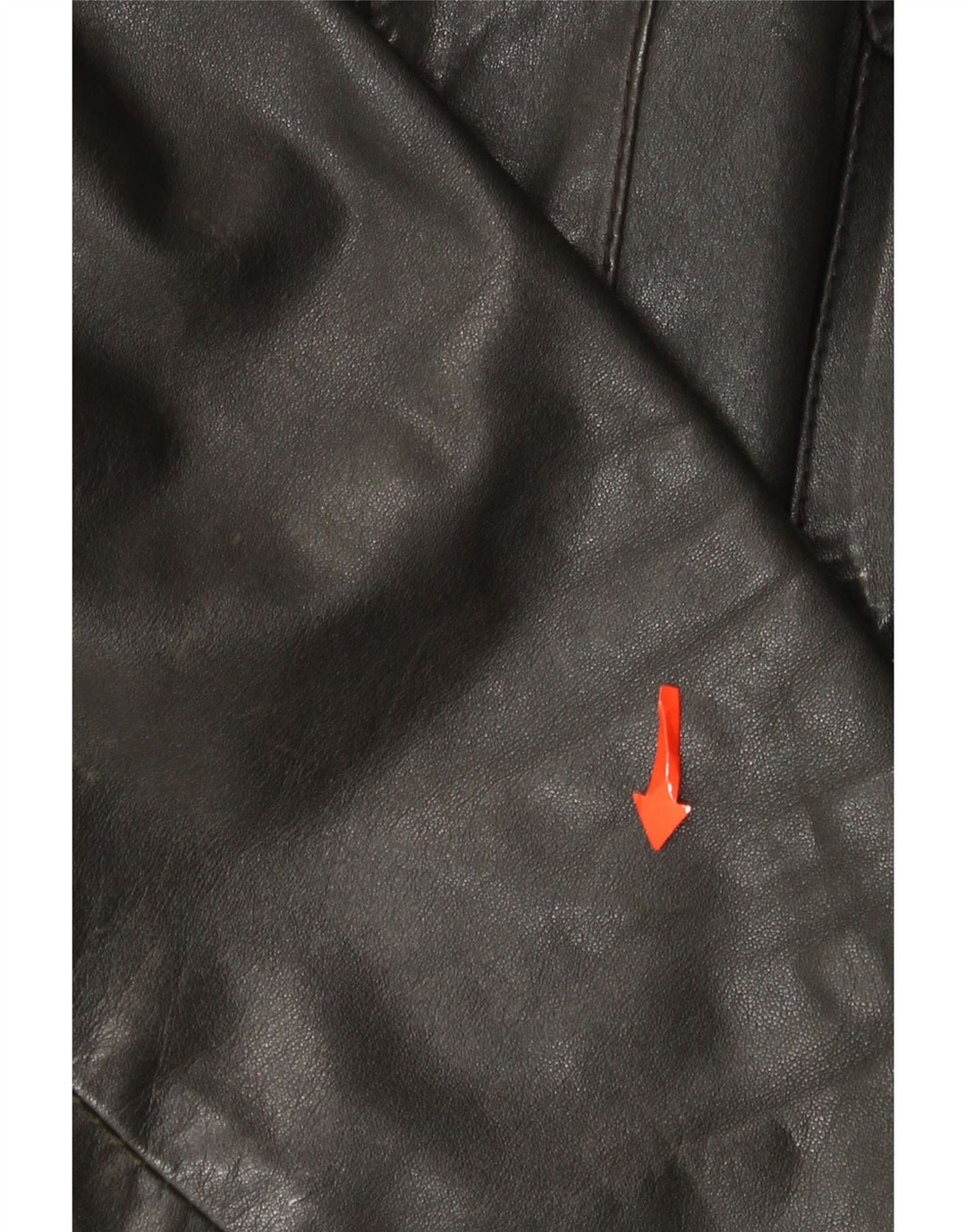 Zeiler Herre Læderjakke UK 40 Large Sort