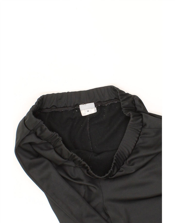 ASICS Womens Tracksuit Trousers UK 12 Medium Black Polyester Vintage Asics and Second-Hand Asics from Messina Hembry 