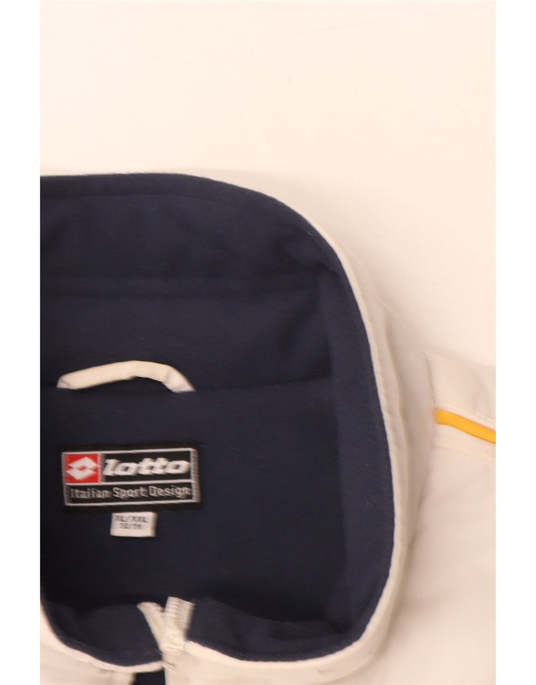 LOTTO Herre grafisk polstret Gilet IT 52 XL Hvid Polyester