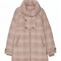Billabong Womens Polstret Frakke UK 12 Medium Flerfarvet Houndstooth