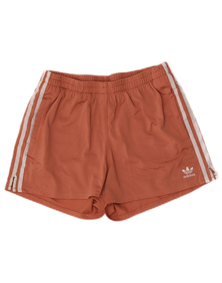 Adidas sportsshorts til kvinder UK 14 Medium Pink Polyester