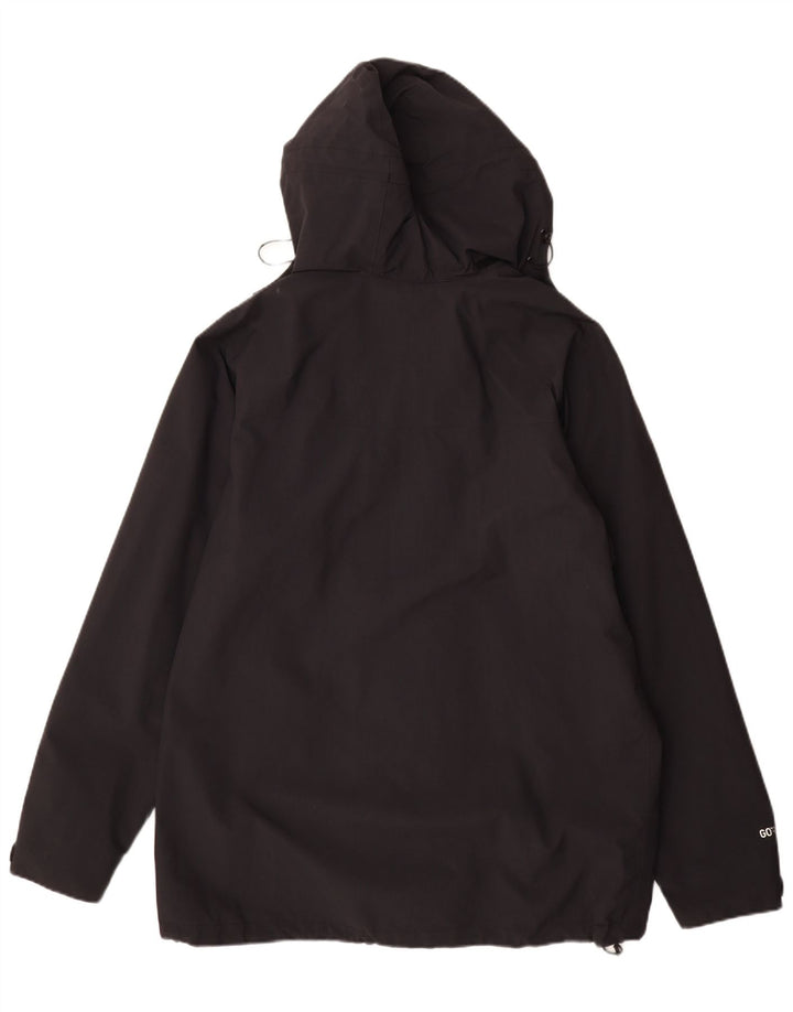 Berghaus Regnjakke med hætte til mænd UK 42 XL Sort polyamid