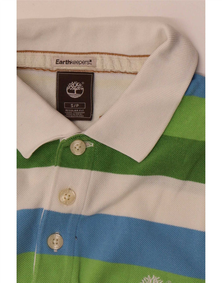 Timberland Herre Regular Fit Polo Shirt Lille flerfarvet stribet