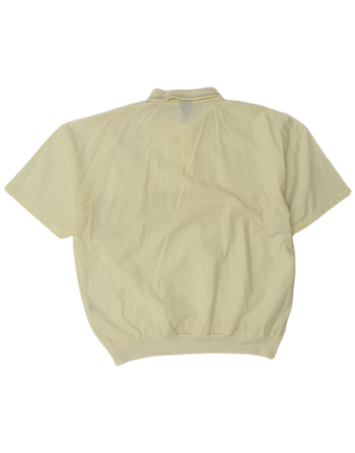 CANDA kortærmet herretrøje IT 52/54 Stor gul stribet