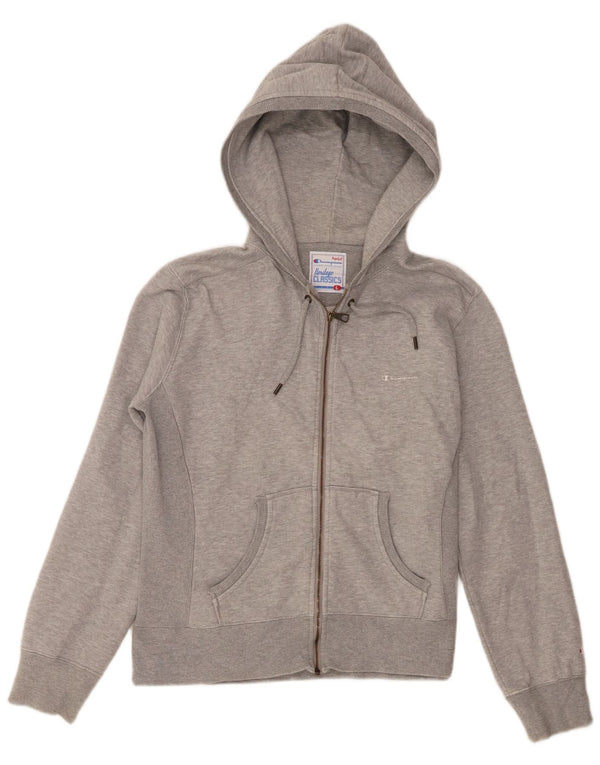 Champion Dame Heritage Classics Hættetrøje med lynlås UK 16 Large Grå