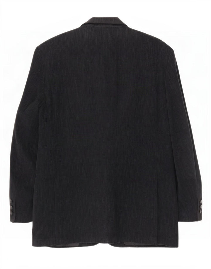Marks & Spencer Herre St. Michael Blazer Jacket UK 42 Large Black Flecked