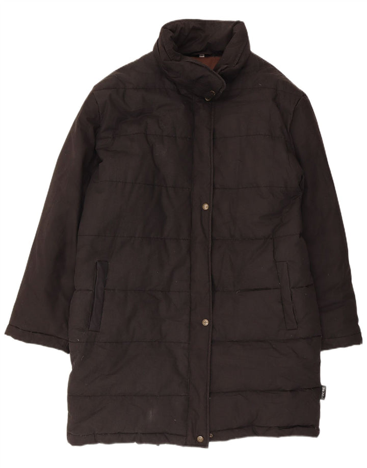 Brugi Dame Polstret Frakke IT 46 Stor Sort Polyester