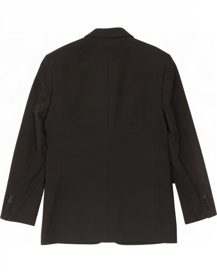 Marks & Spencer Herre 3 Button Blazer Jacket UK 40 Large Black