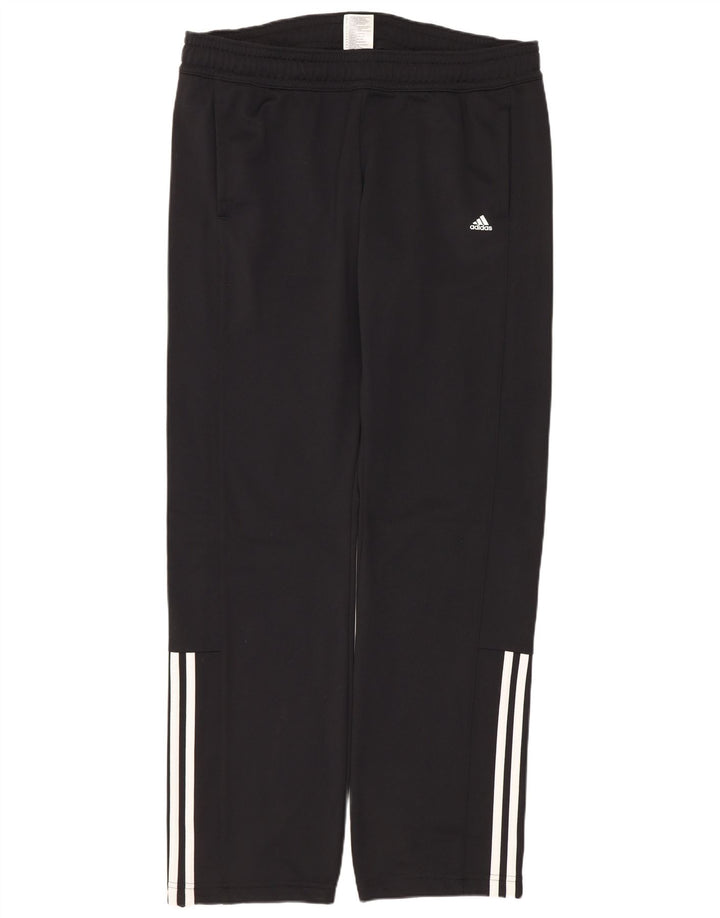 Adidas Træningsdragtsbukser til kvinder UK 12/14 Medium Sort Polyester
