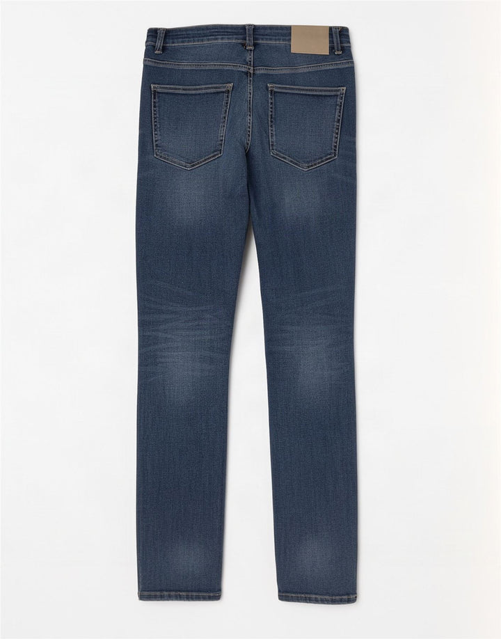 Zara Dame Slim Jeans EU 40 Medium W30 L27 Blå