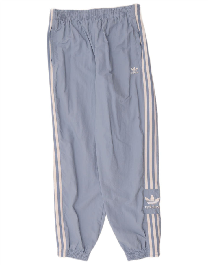 Adidas Dame træningsdragt Bukser Joggers UK 14 Medium Blue Polyester