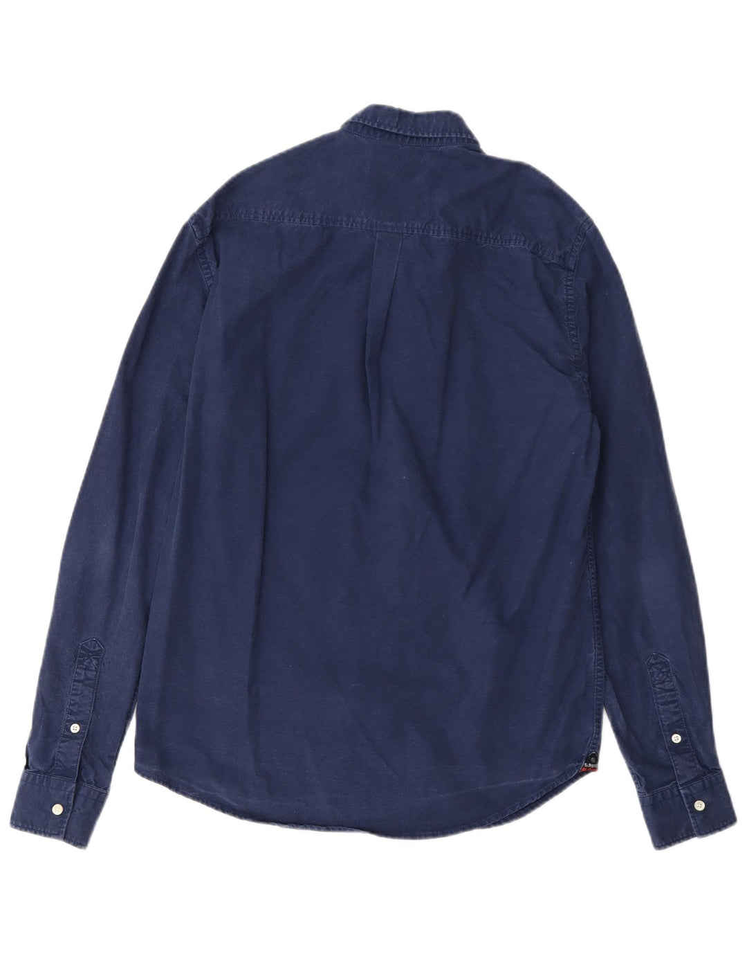 Superdry Herre moderne klassisk pasform skjorte medium marineblå bomuld
