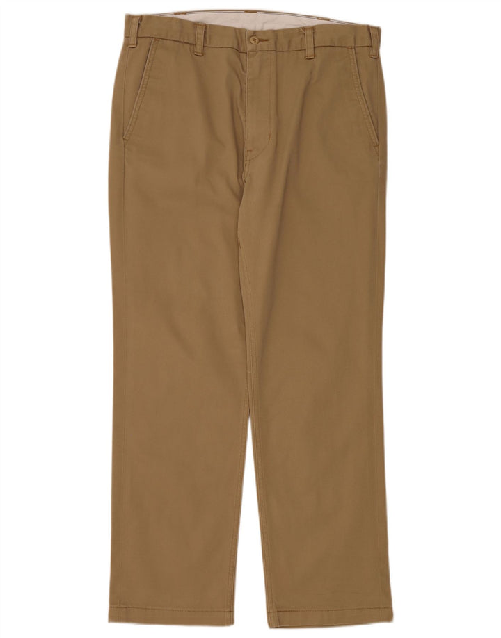 Levi's Straight Chino Bukser til mænd W34 L29 Beige Bomuld