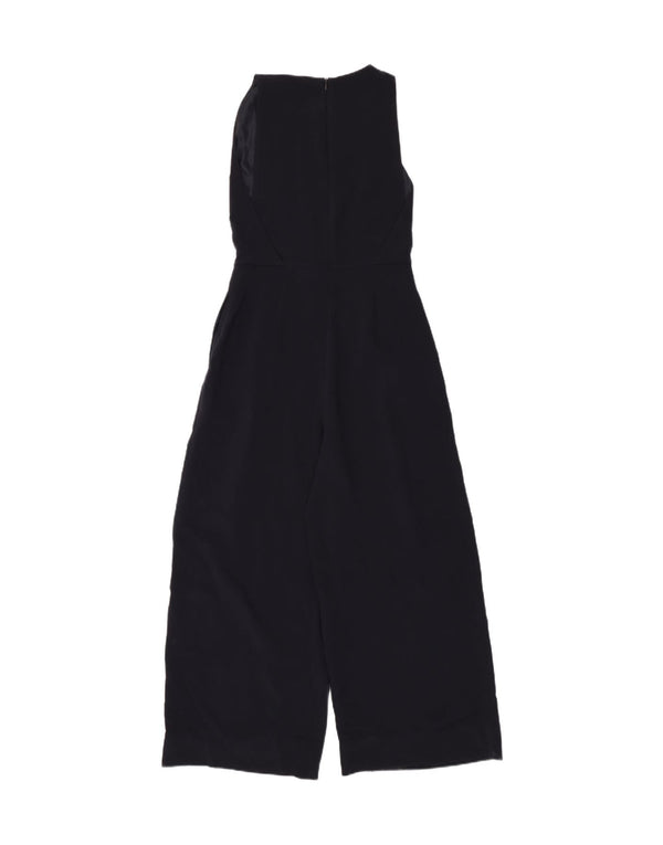ZARA Jumpsuit uden ærmer til kvinder UK 8 Small Black