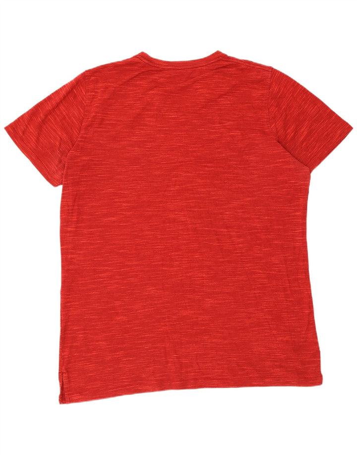 UNDER ARMOUR Herre T-Shirt Top XL Rød Flecked