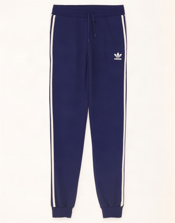 Adidas Drenge Træningsdragt Bukser Joggers 15-16 år Marineblå Bomuld