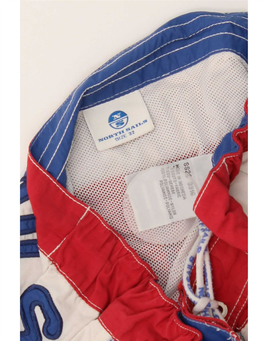 North Sails Herre badeshorts Medium Rød Colourblock Polyamid