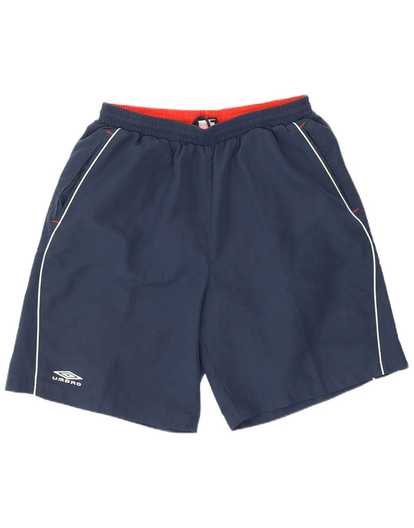 Umbro Herre Sportshorts Large Navy Blue Polyester