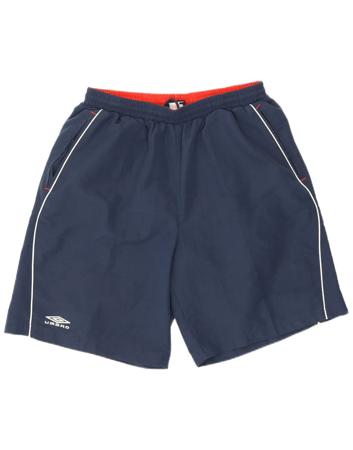 Umbro Herre Sportshorts Large Navy Blue Polyester