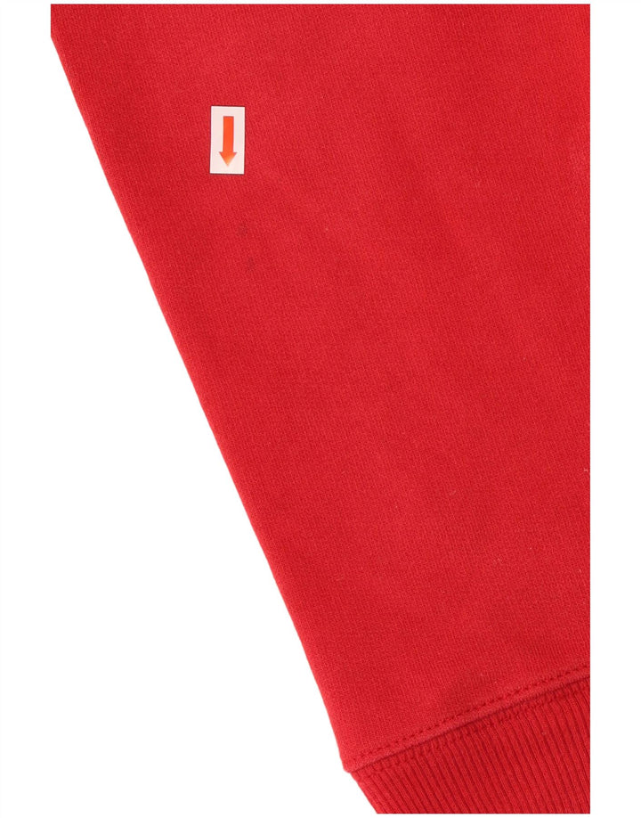 Lee Boys Crew Neck Jumper Sweater 13-14 År Rød Bomuld