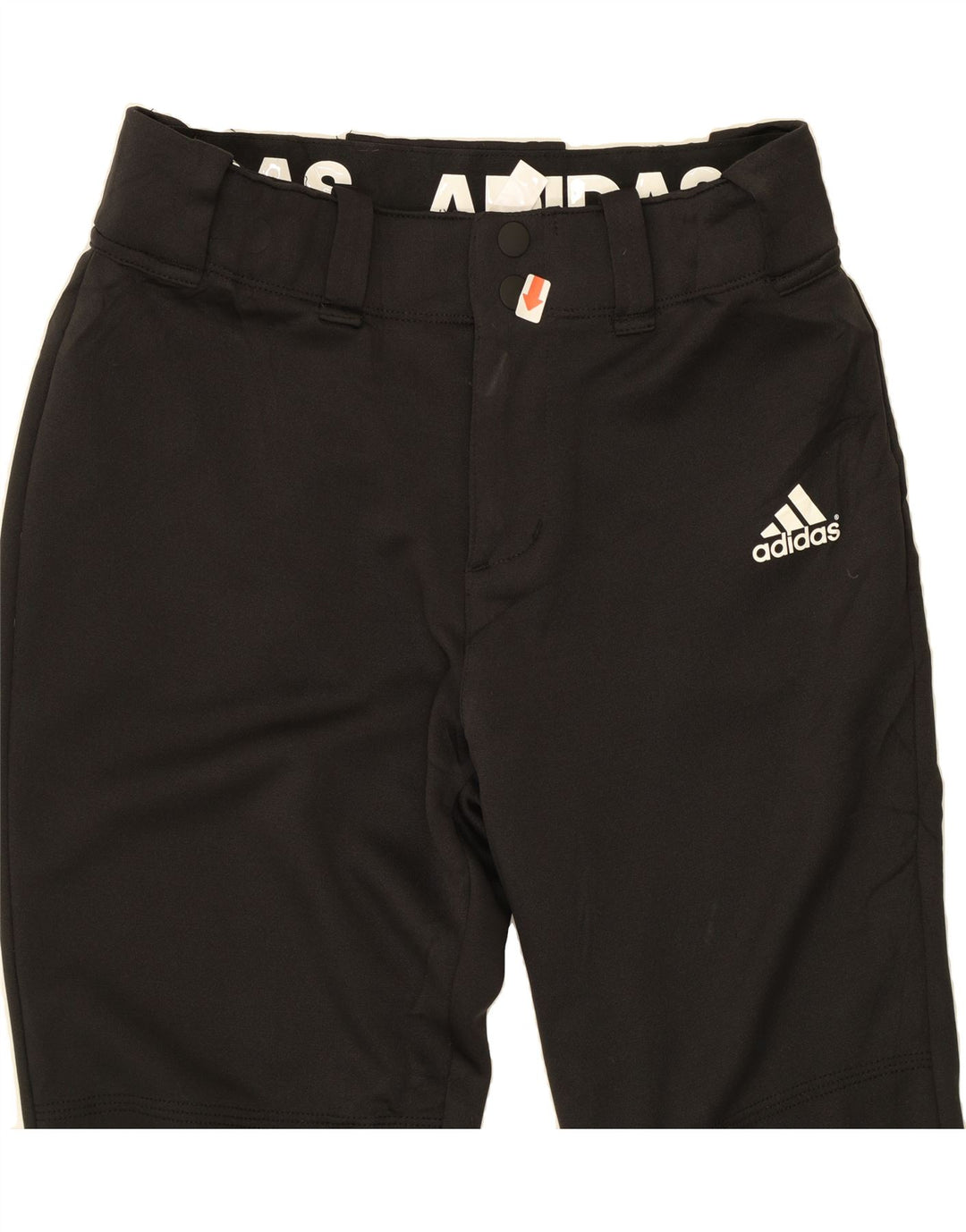 ADIDAS Womens Tracksuit Trousers Joggers UK 8/10 Small Black Polyester Vintage Adidas and Second-Hand Adidas from Messina Hembry 