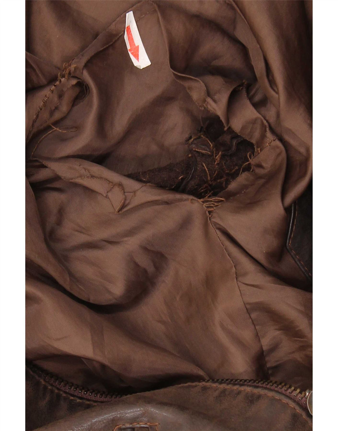 Vintage herre læderjakke UK 36 Small Brown