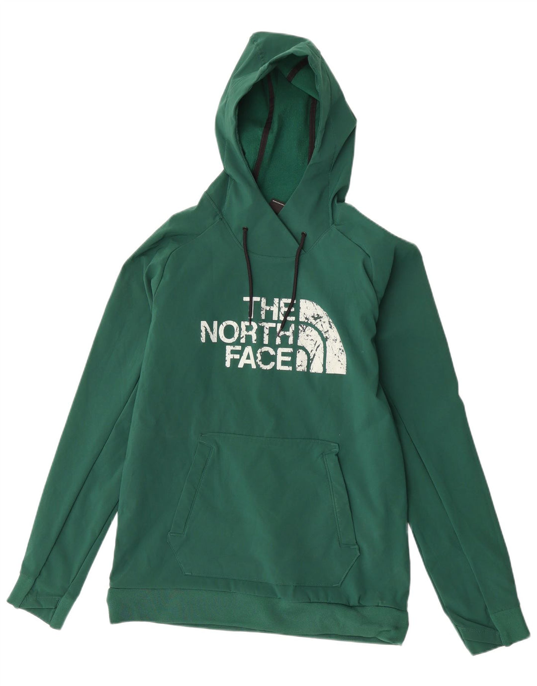 The North Face Grafisk hættetrøje til mænd, lille grøn polyester