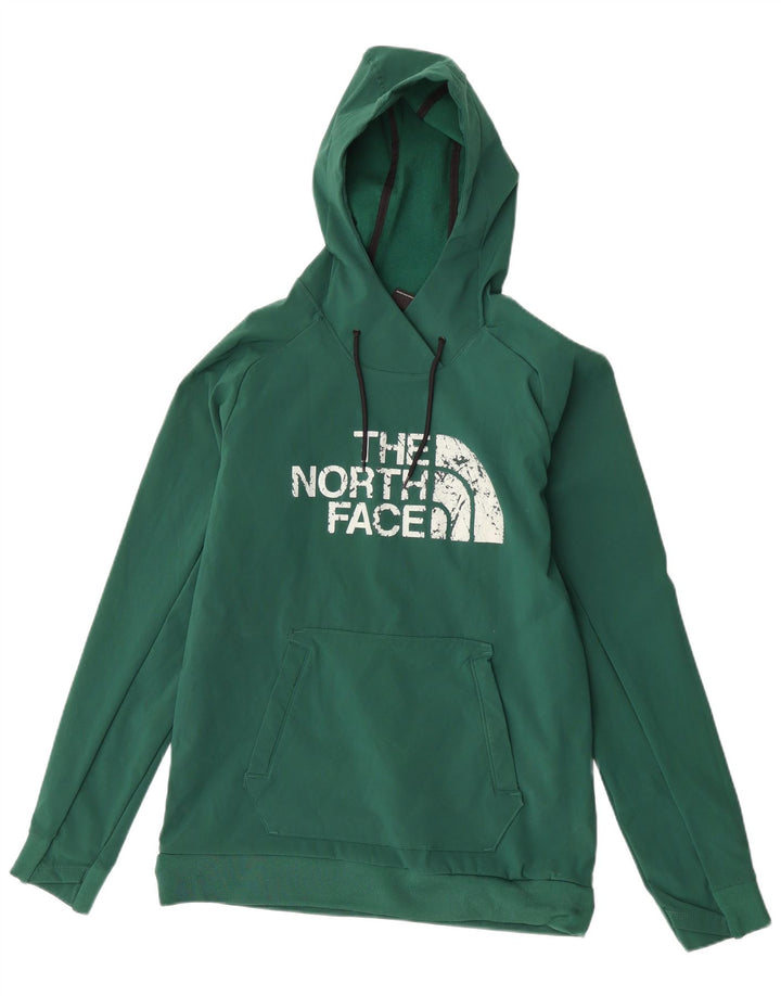 The North Face Grafisk hættetrøje til mænd, lille grøn polyester