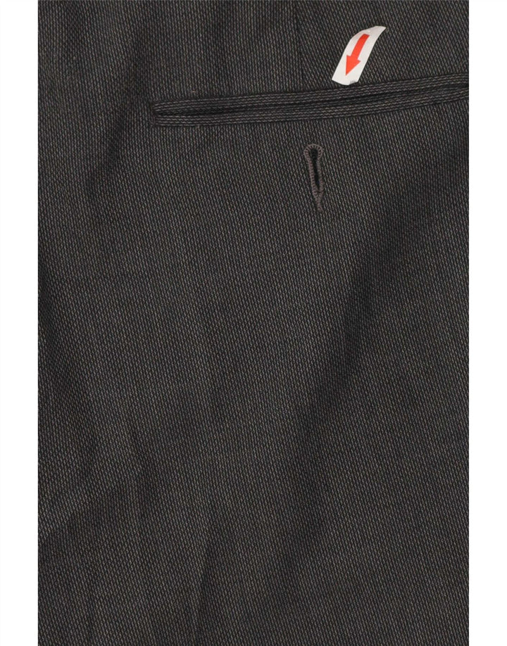 Marks & Spencer Herre Regular Fit Casual Bukser W42 L29 Grå Polyester