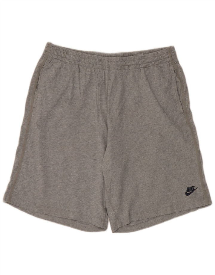 Nike sportsshorts til mænd 2XL grå bomuld