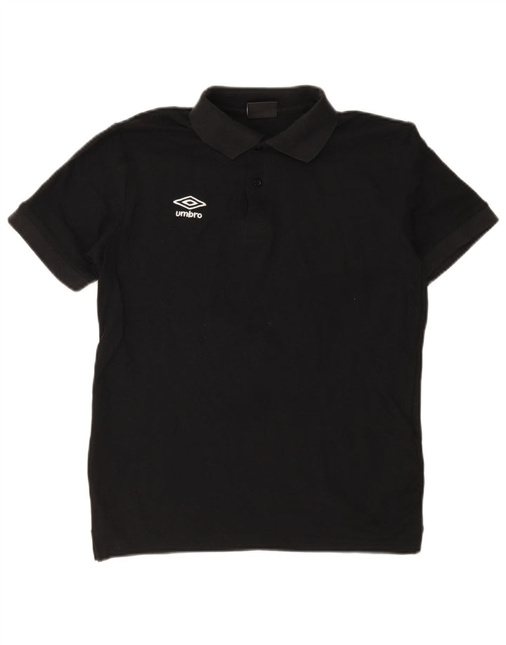 Umbro Herre Polo Shirt Lille Sort Bomuld