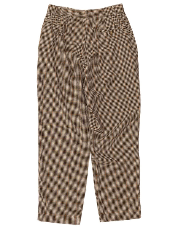 Izod Dame Loose Fit Casual Bukser US 12 Large W30 L28 Beige Polyester