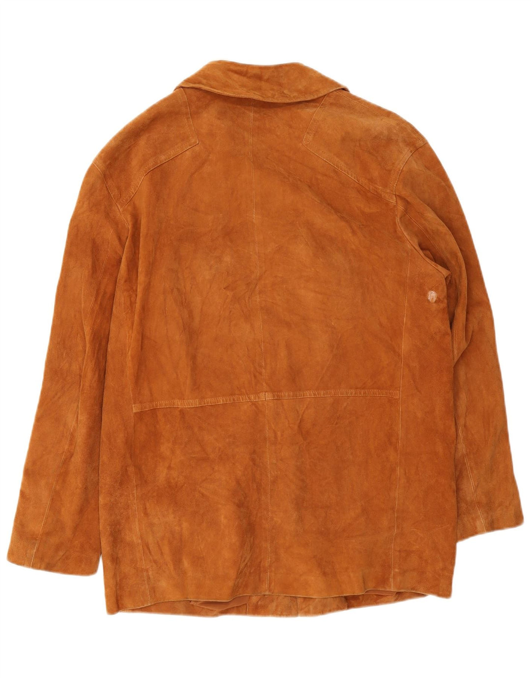 Nazareno Gabrielli Herre Ruskindsjakke IT 48 Medium Beige Læder